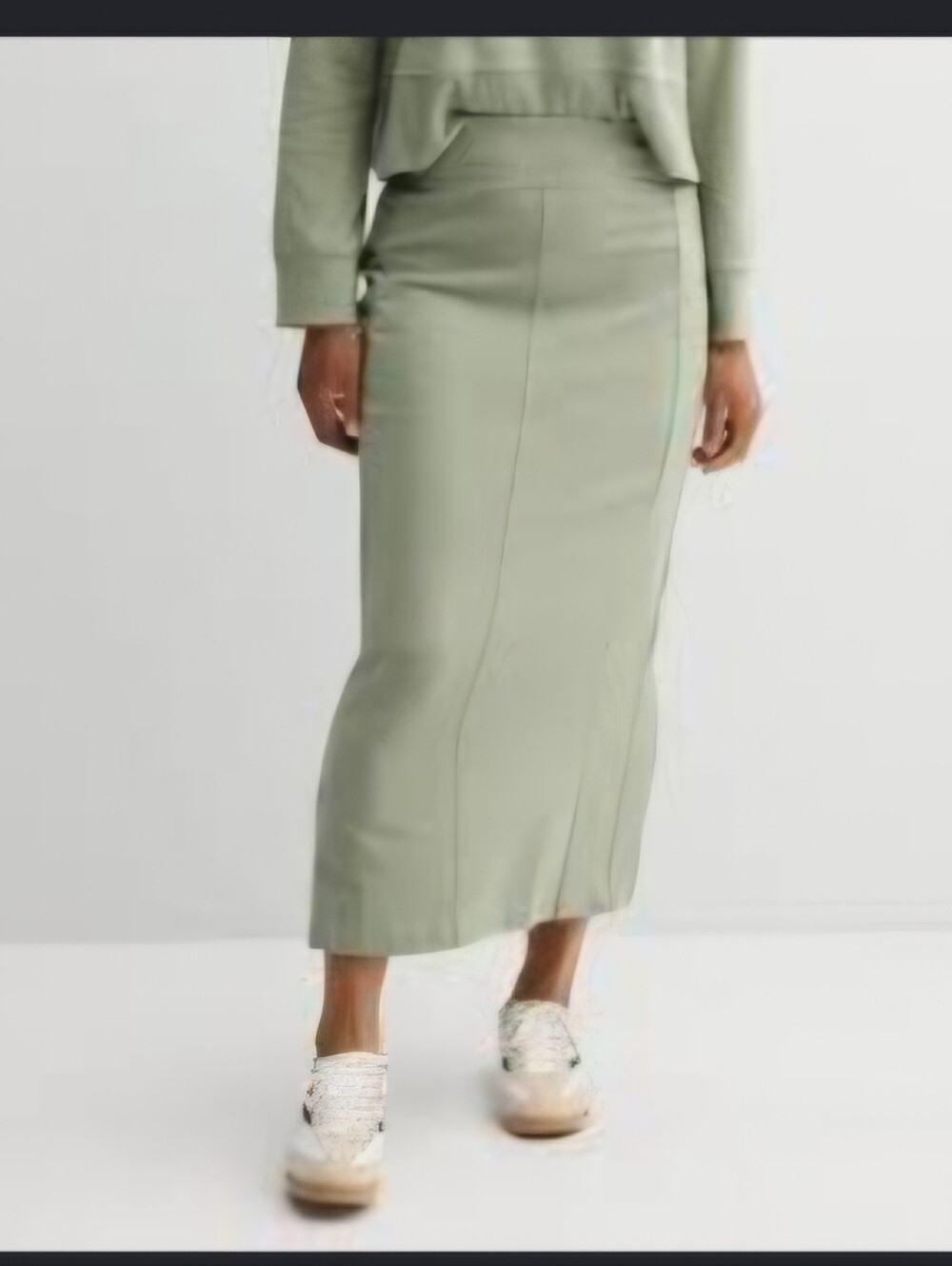 NWT Sonoma Goods For Life 2-Piece Skirt & Crop Top Set XXL – Sage Green/Olive 🌿